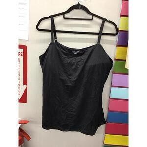 Colleen Lopez womens padded camisole size 1X black new HSN